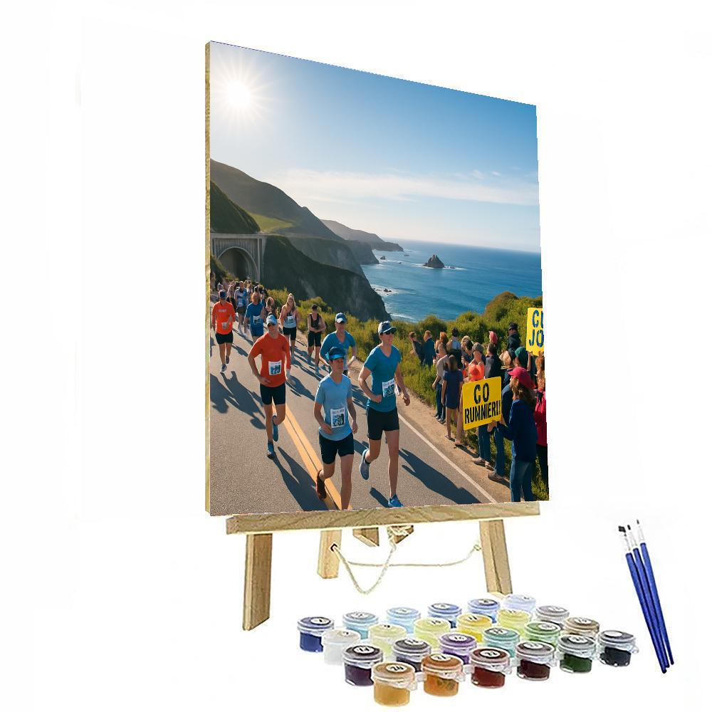 Big Sur International Marathon Painting Number Kit