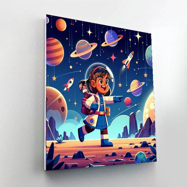 Galactic Ranger Expedition Paint By Number