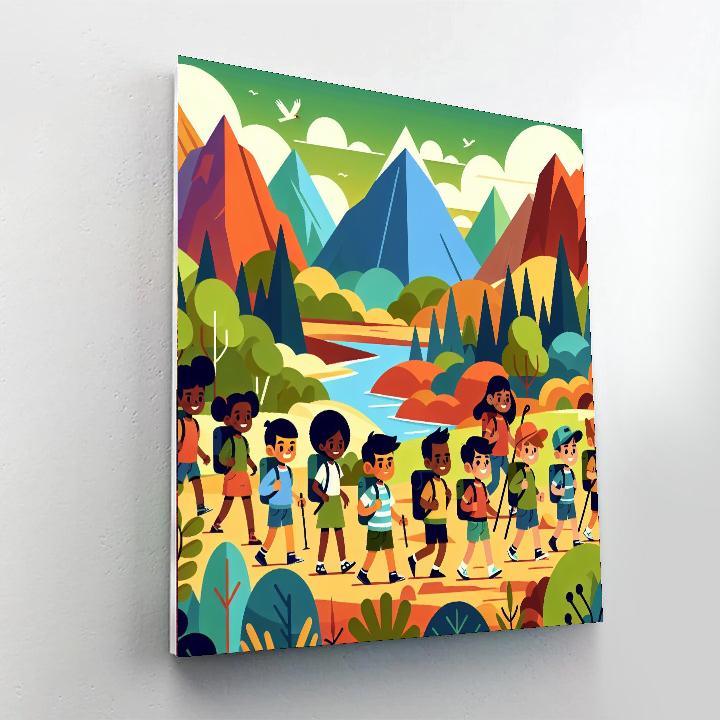 Wilderness Survival Quest Number Painting