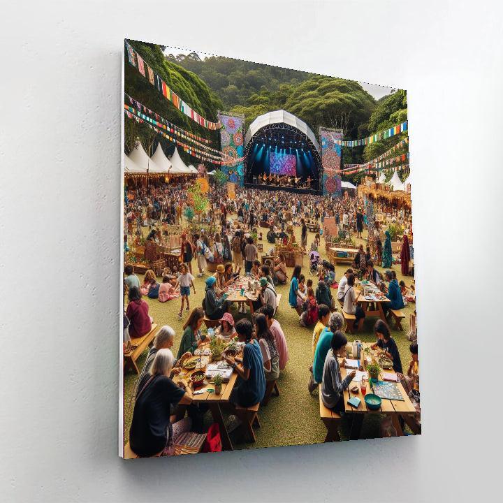 Womad - England Paint By Numbers Art