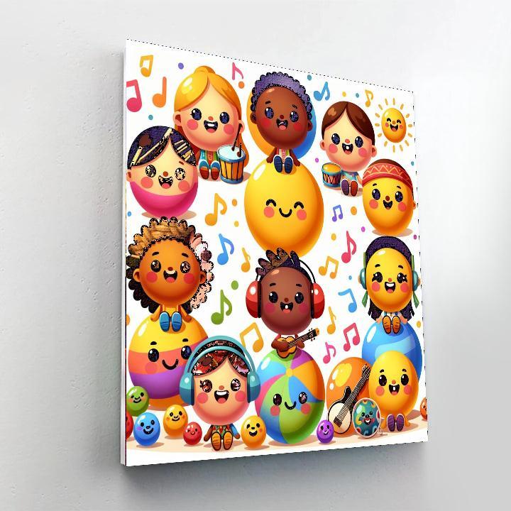 Magical Melody Painting Number Kit