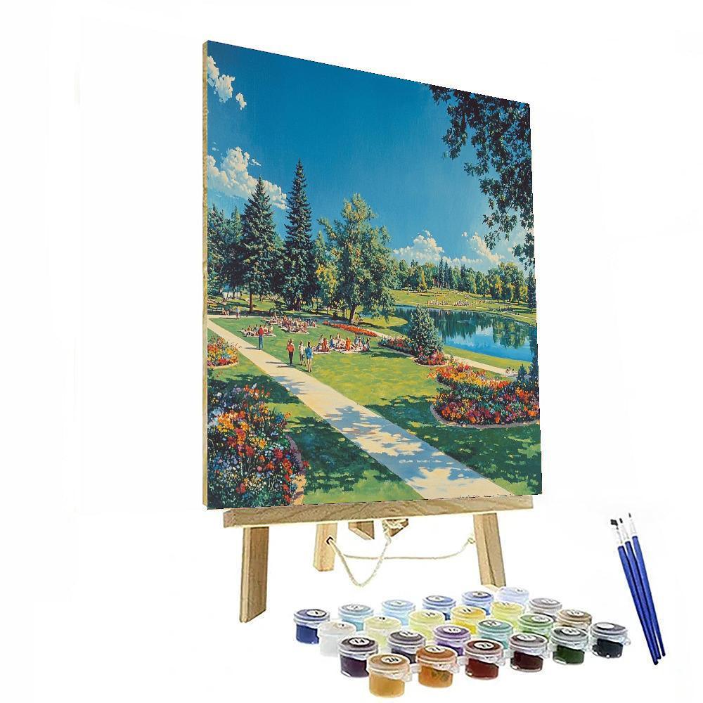 Eisenhower Park - New York Paint By Number