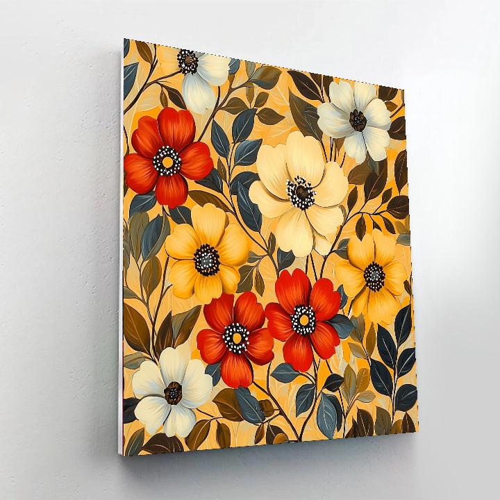 Frida Kahlo Inspired Eternal Garden Of Emotions  Painting By Numbers Kit