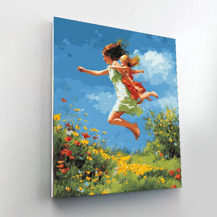 The Dance Of Life Number Painting