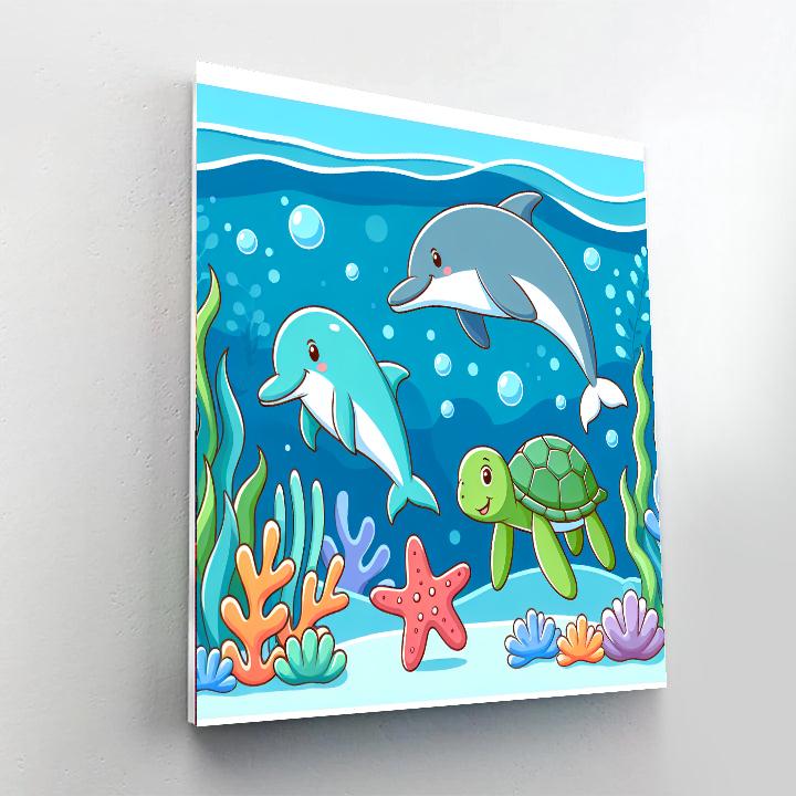 Underwater World Expedition Paint By Numbers Kits