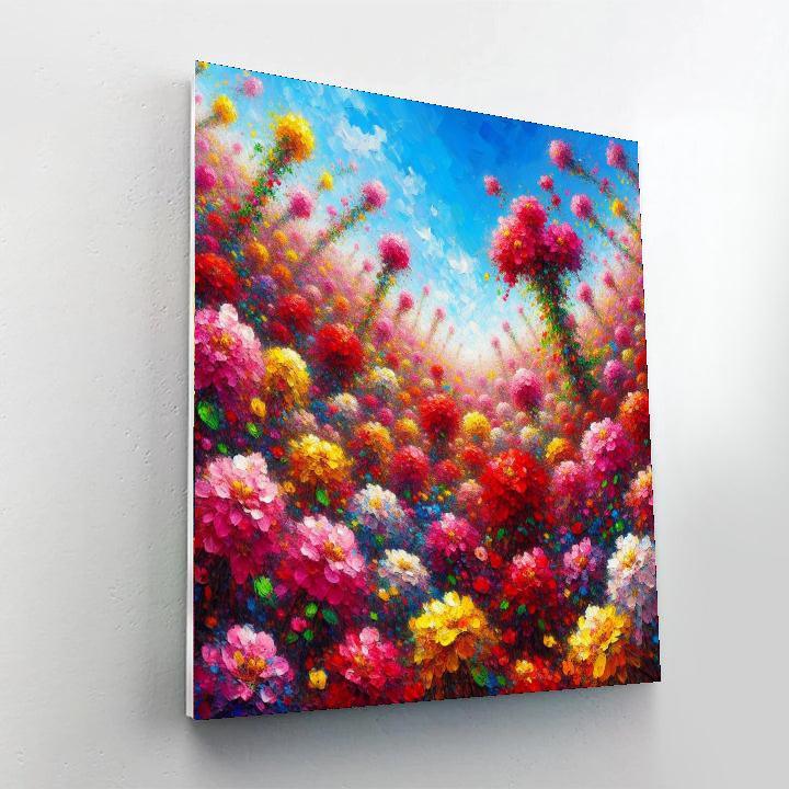 Summer Blossom Festival Paint By Numbers Art