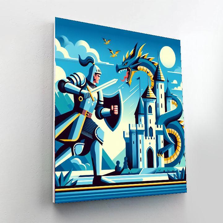 Fantasy Adventure Kingdom DIY Paint By Numbers