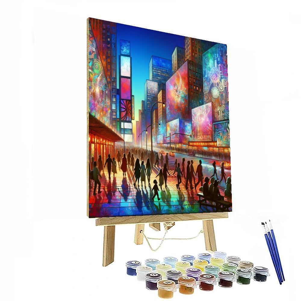 Urban Street Life Paint By Numbers Kits