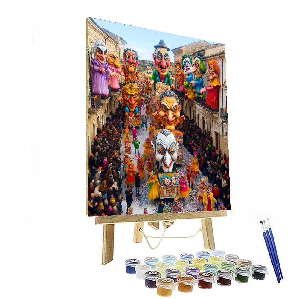 Carnevale Di Putignano - Putignano Painting Number Kit