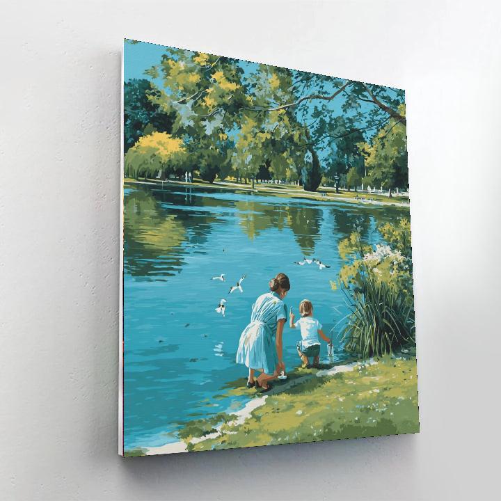 Echoes Of Kindness Number Painting