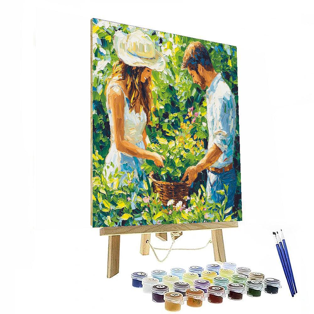 The Little Gardener Paint By Number