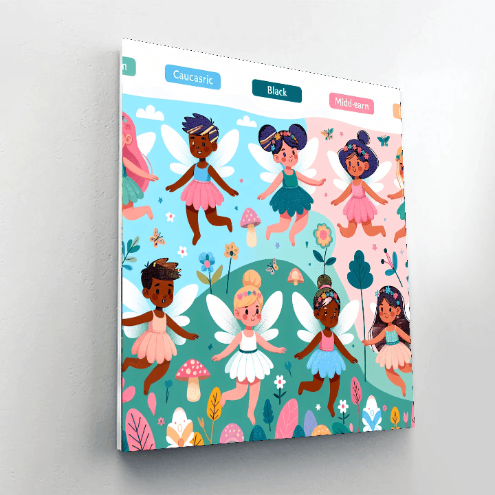 Fantastic Fairyland Frolic DIY Paint By Numbers