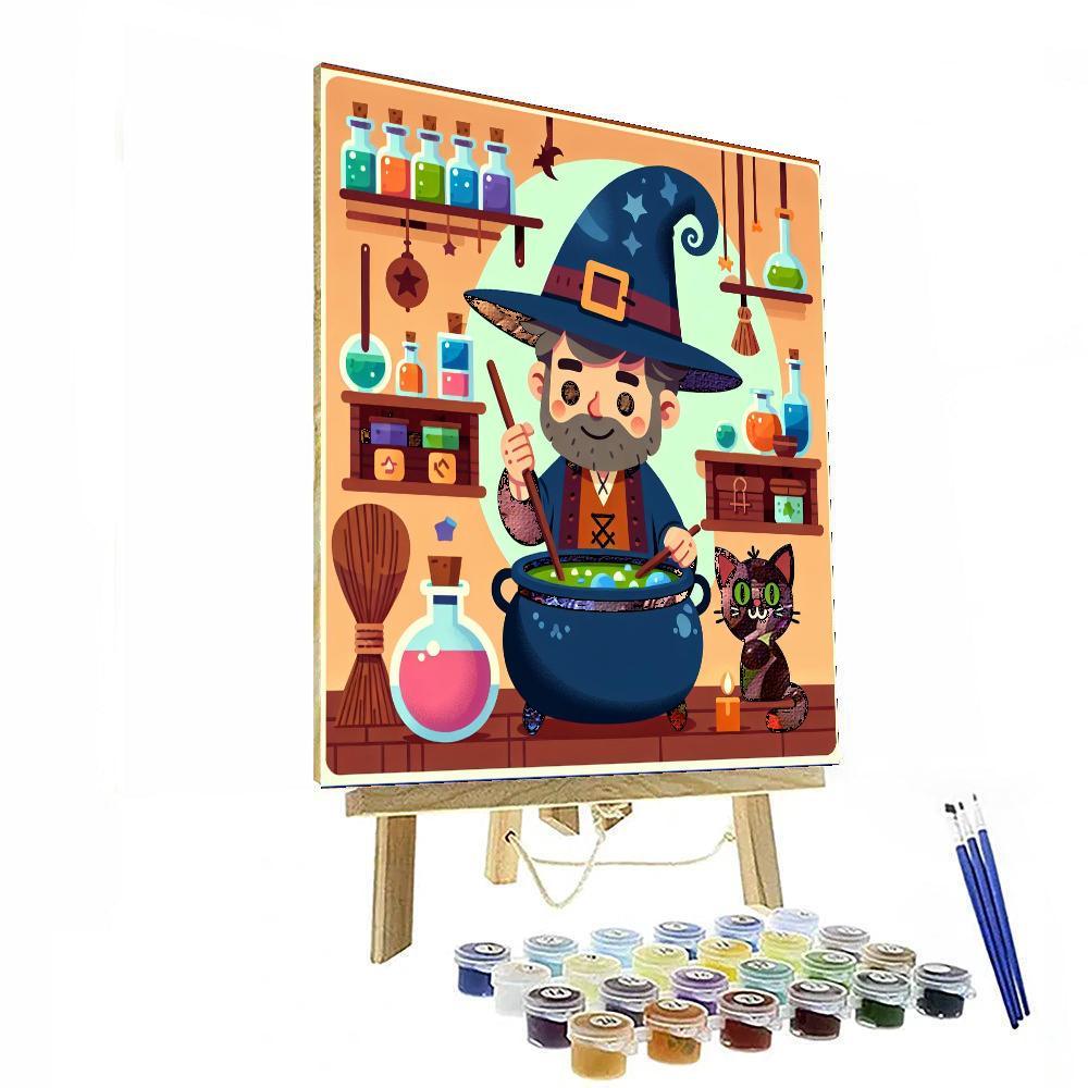 Magic Wizard's Workshop Paint By Numbers Kits