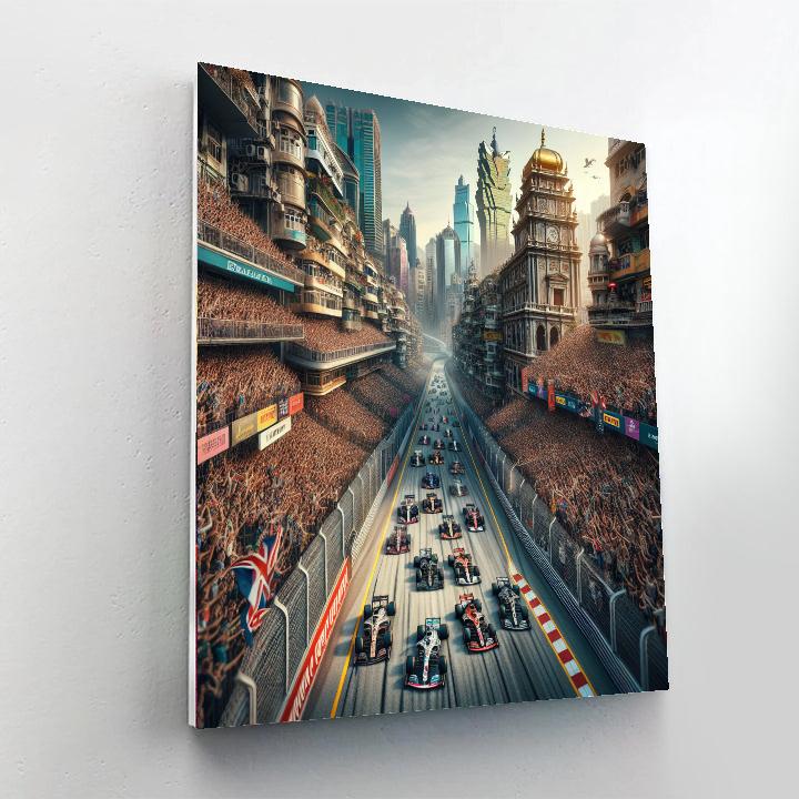 Macau Grand Prix - Macau, China Paint By Numbers Kits