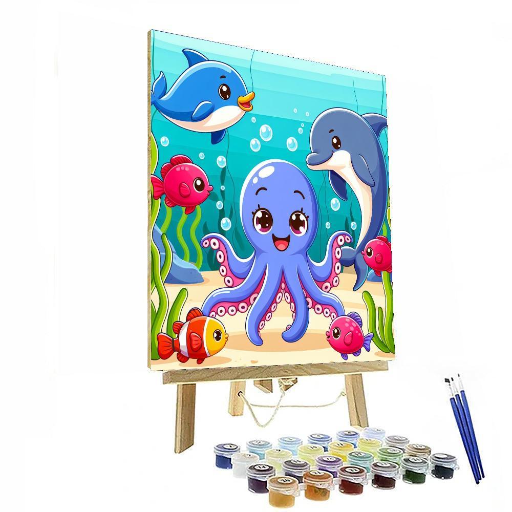 Merry Ocean Adventure DIY Paint By Numbers