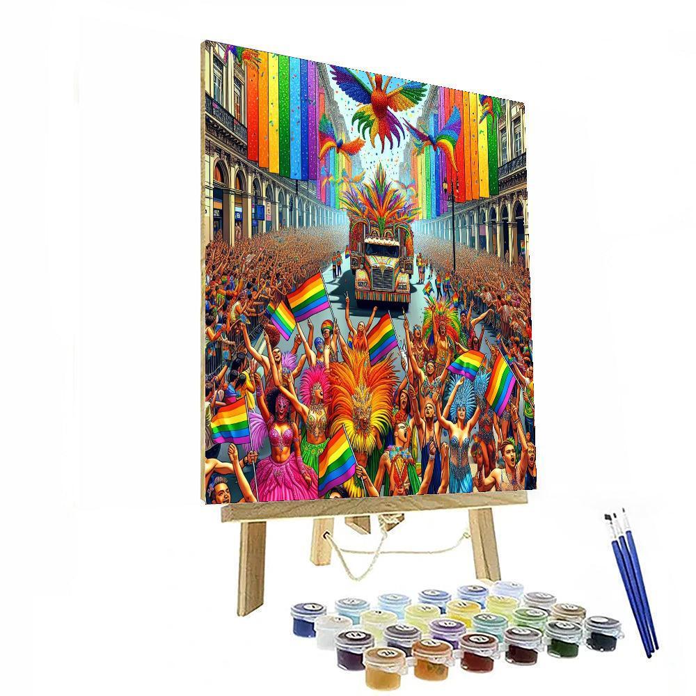 Pride Festival - São Paulo Numbered Painting Kits