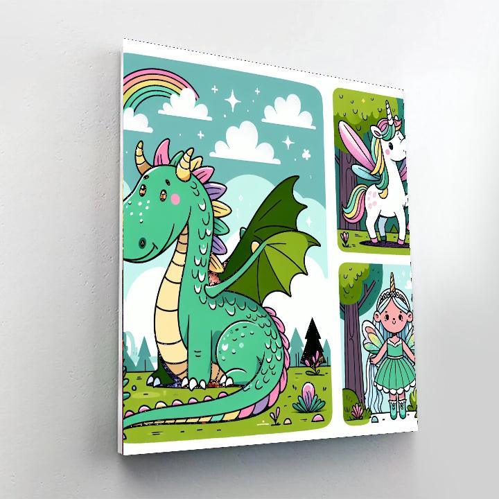 Mystical Wonderland Paint By Numbers Art