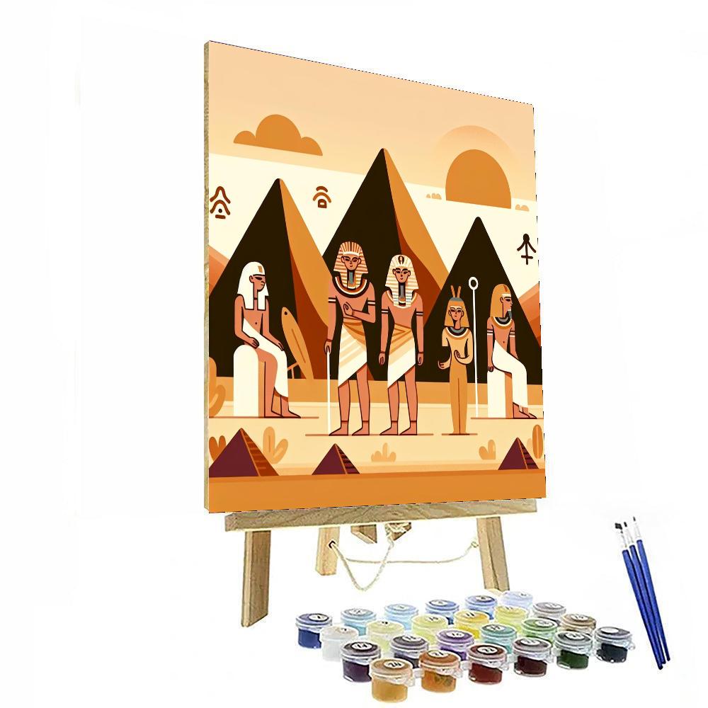 Ancient Pharaoh's Quest Paint By Color