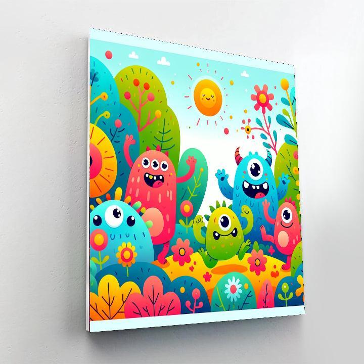 Magical Monsters Numbered Painting Kits