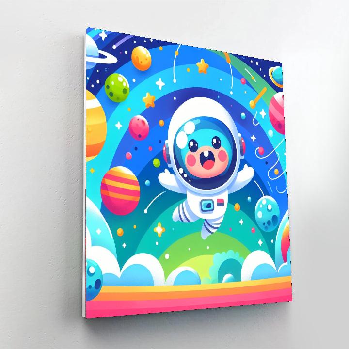 Astronaut Explorer Paint By Number