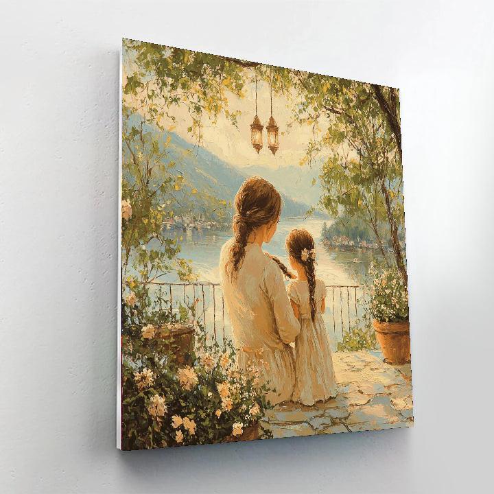 The Gift Of A Mother’s Touch Number Painting