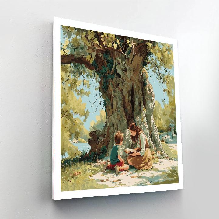 The Storytelling Tree Painting Number Kit