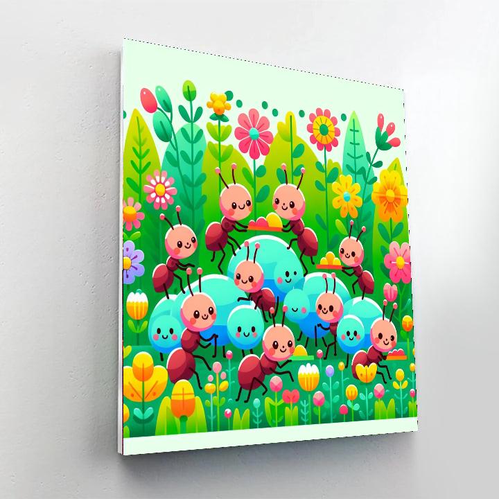 Busy Little Ants Numbered Painting Kits