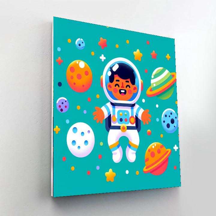 Space Ranger Astronaut Numbered Painting Kits
