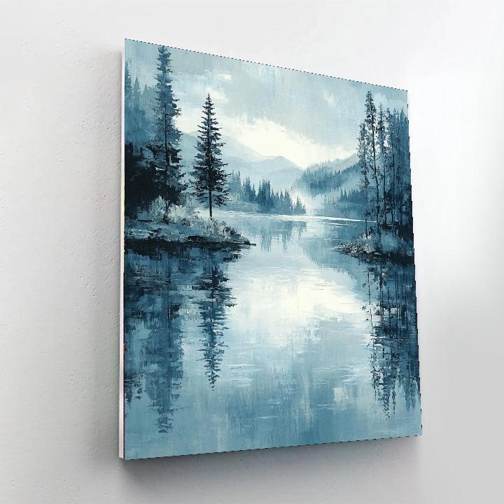 Edgar Degas Inspired Soft Reflections  Paint By Numbers Kits