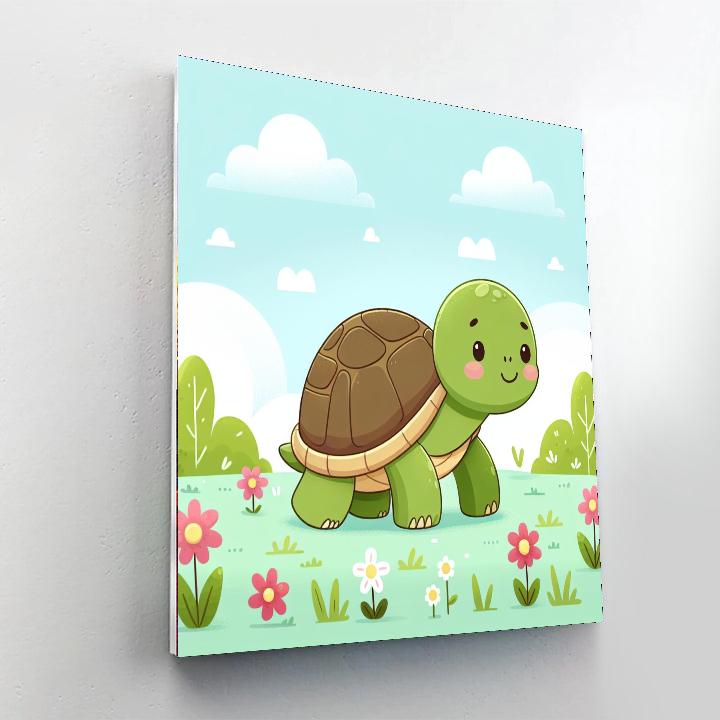 Exploring Tortoise Paint By Numbers Art