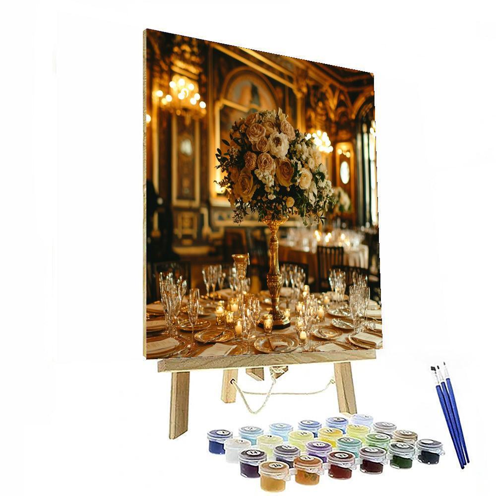 Alphonse Mucha Inspired Elegant Belle Époque Soirée  Paint By Numbers Kits