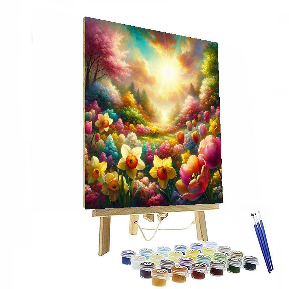 Cheerful Springtime - DIY Painting By Numbers Kit – Artistry Rack
