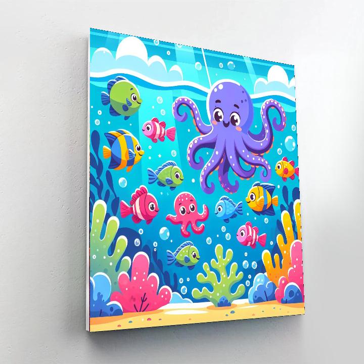 Explore The Deep Sea Paint By Numbers