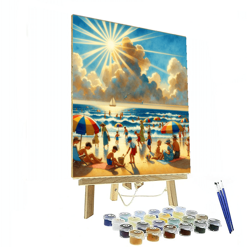 Sunny Beach - DIY Painting By Numbers Kit