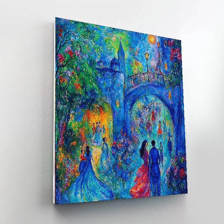 Chagall Inspired Folklore Fantasy  Paint By Numbers