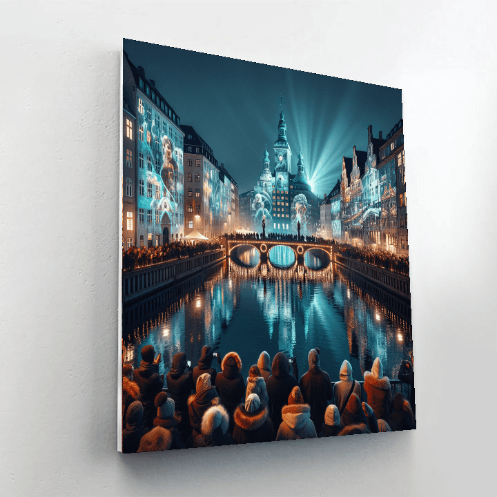 Copenhagen Light Festival - Denmark Paint By Number