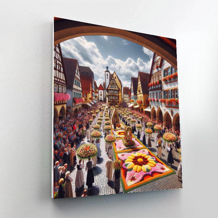 Fronleichnam Festival - Germany Numbered Painting Kits