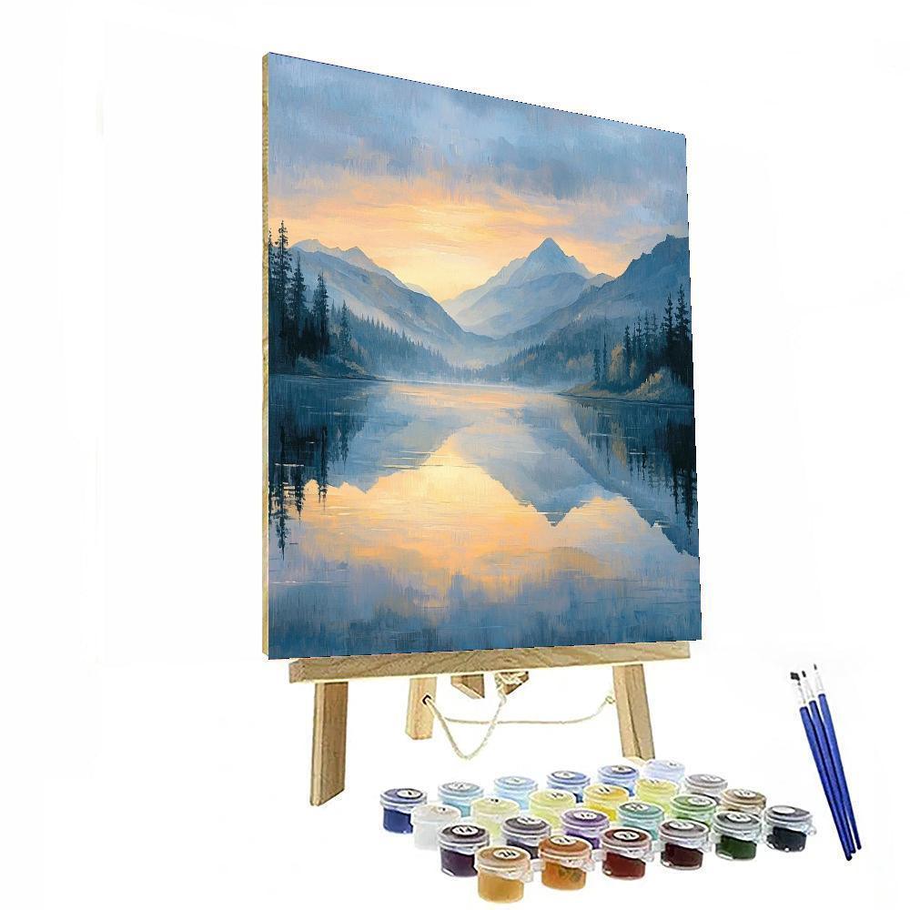 Caspar David Friedrich Inspired Reflections Of The Soul  Paint By Numbers
