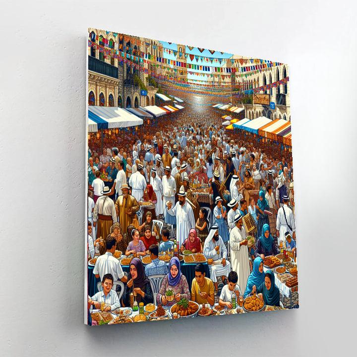 Festival Of San Gennaro Number Painting