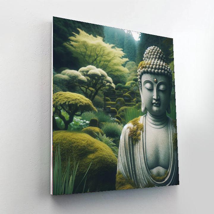 Enlightened Buddha Serenity Painting Number Kit