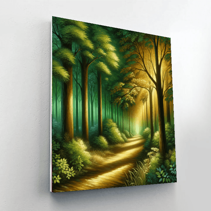 Forest Whisper Paint By Numbers Art