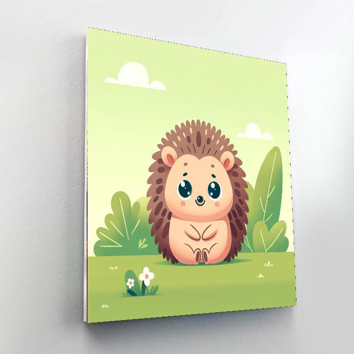 Humble Hedgehog Painting By Numbers Kit