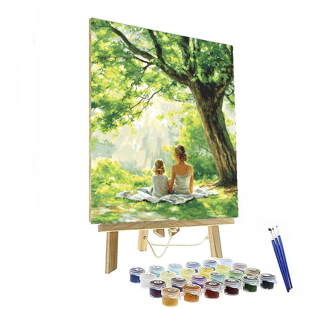 Under The Shade Of Love DIY Paint By Numbers