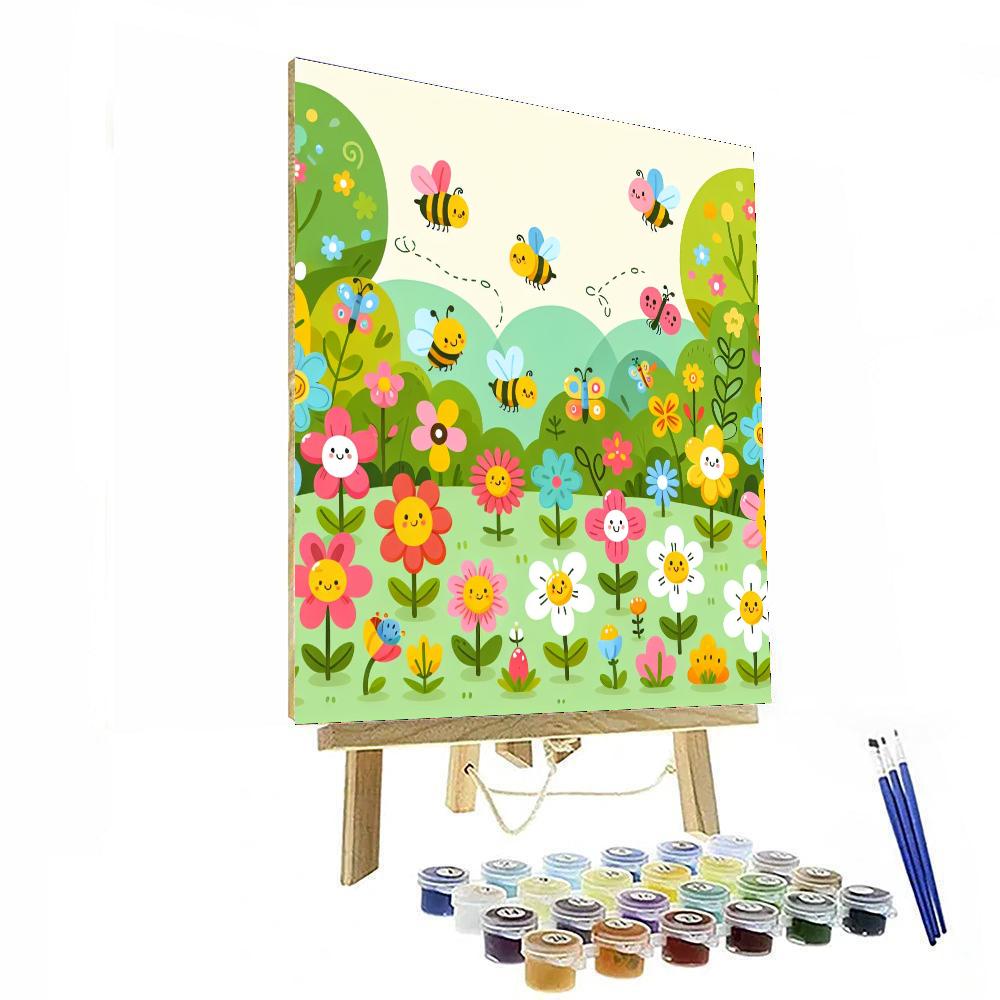 Butterfly Garden Gathering Paint By Color