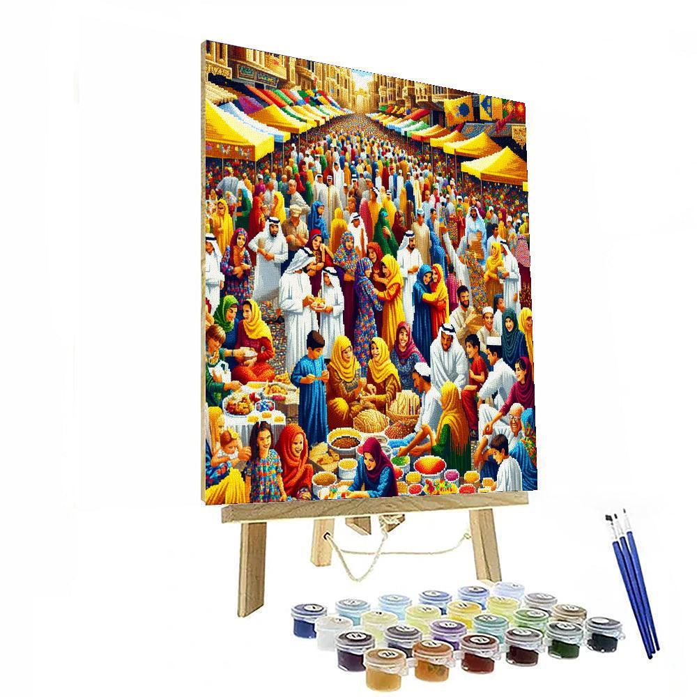 Eid Al-fitr Festival - Worldwide Painting Number Kit