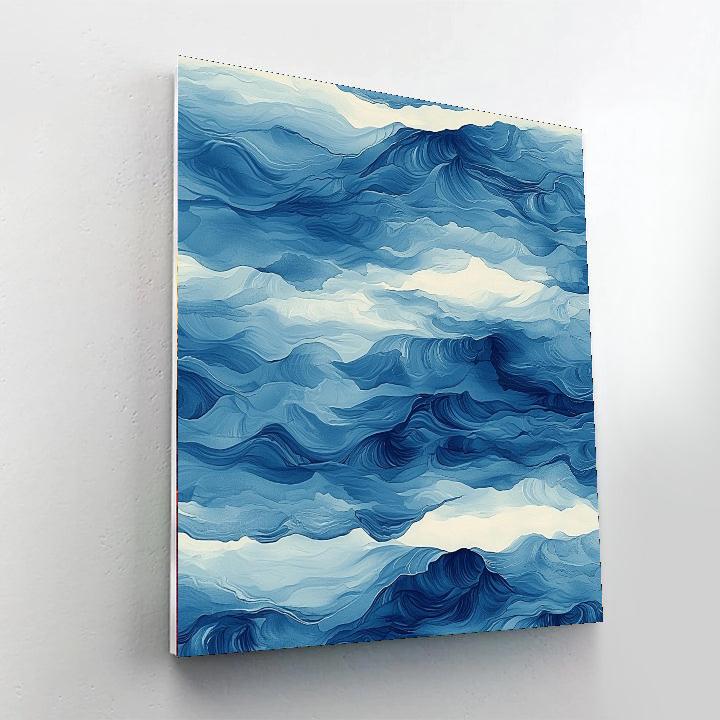 Leonardo Da Vinci Inspired The Enigma Of Water  Paint By Numbers Art