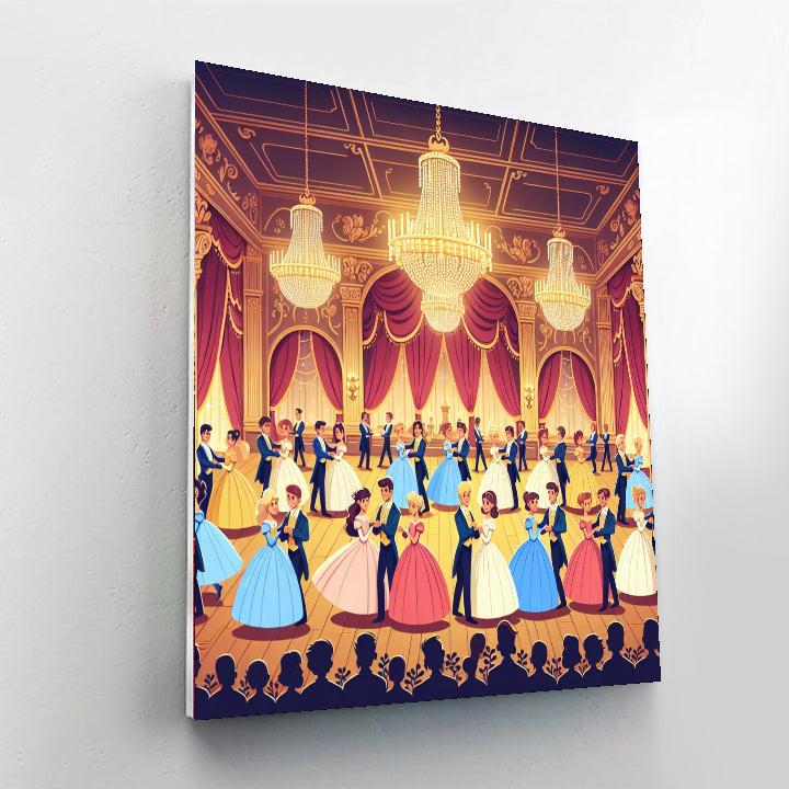 Princess Dreamland Ball Painting By Numbers Kit