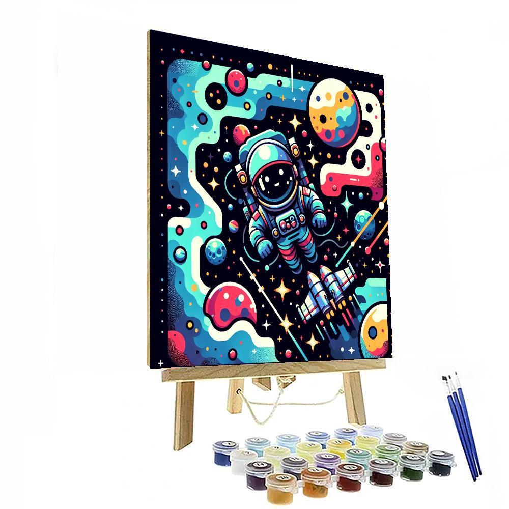Intergalactic Exploration Paint By Color