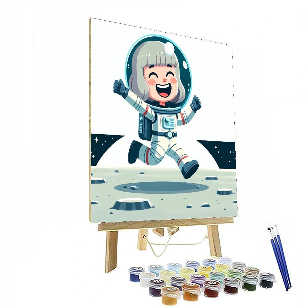 Lunar Leaps Painting By Numbers Kit