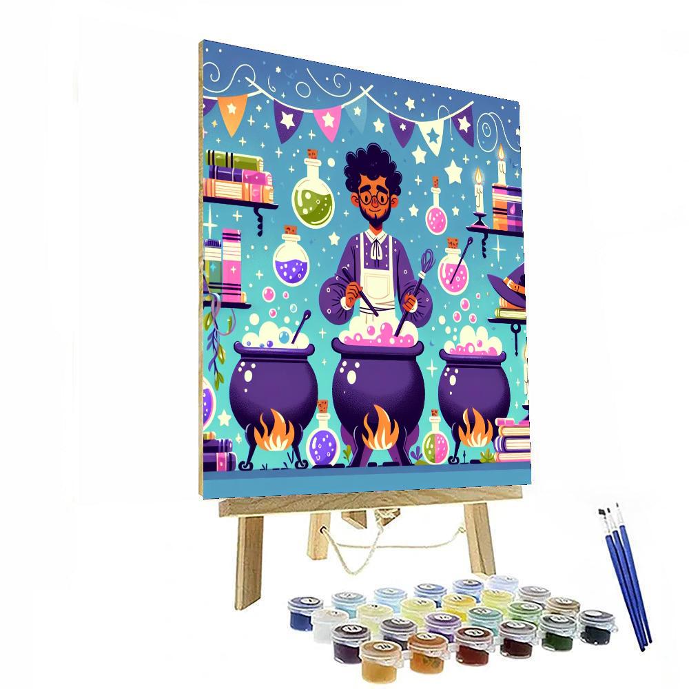 Magic Potions Lab Paint By Number